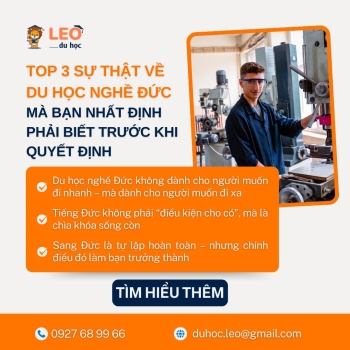 3 sự thật về du học nghề Đức bạn phải biết trước khi đi