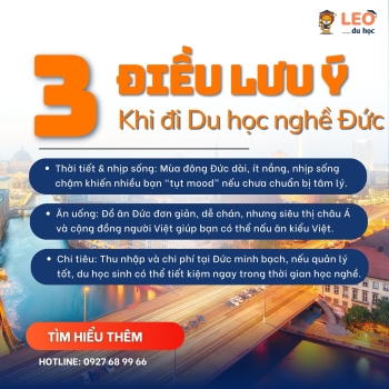 SINH HOẠT – ĂN UỐNG – THỜI TIẾT Ở ĐỨC: NHỮNG ĐIỀU NHỎ NHƯNG QUYẾT ĐỊNH BẠN CÓ TRỤ LẠI ĐƯỢC HAY KHÔNG?