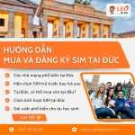 Hướng dẫn mua & đăng ký SIM tại Đức cho du học sinh nghề